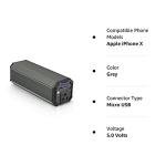 Universal Portable Laptop Charger with AC Outlet