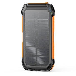 Hiluckey Solar Power Bank Charger: Fast Charging, Portable