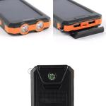 Dual USB Waterproof Solar Power Bank Charger