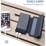 Sirius Solar Folding Power Bank - 10,000 mAh