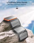 25000mAh Solar Charger with 4 Panels