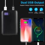 20000mAh Wireless Portable Power Bank with LCD Display