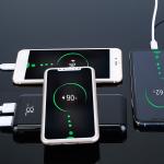 iNova Wireless Charging Power Bank with 4 Flashlights