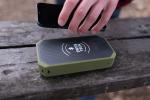 Swiss Tech Wireless Power Bank with Flashlight