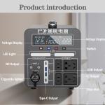 Portable Solar Power Station with 2000W Capacity