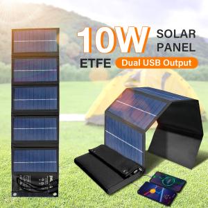Foldable Solar Panel with 10W Power