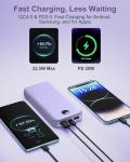 12000mAh Fast Charging Power Bank with Cables