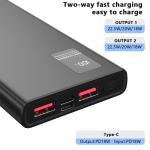 Fast Charging Portable Power Bank 998000mAh 2USB