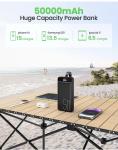 50000mAh Fast Charging Portable Power Bank