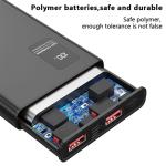 Fast Charging Portable Power Bank 998000mAh 2USB