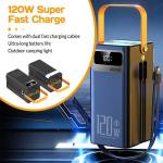 70,000mAh 120W Fast Charge Portable Power Bank