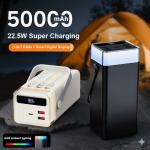 50000mAh 120W Portable Power Bank Fast Charging