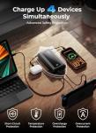 JKELAR 50000mAh Portable Charger with Built-in Cables