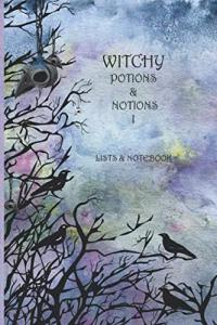 Witchy Potions & Notions Notebook with Lists