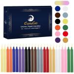 Multicolor Spell Chime Candles for Rituals and Spells