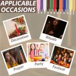 Multicolor Spell Chime Candles for Rituals and Spells