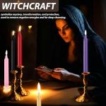 Multicolor Spell Chime Candles for Rituals and Spells