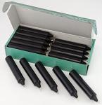 20 Black Wiccan Candles for Rituals and Decor