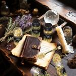15 Jars of Dried Herbs for Witchcraft Magic