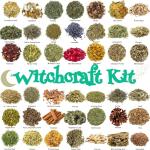 42-Piece Witchcraft Herbal Supplies Kit