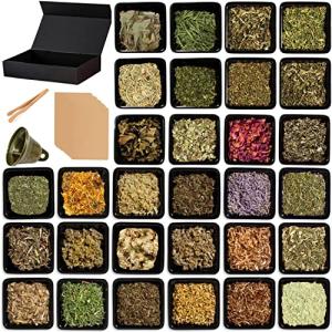30-Piece Dried Herbs for Witchcraft and Rituals