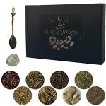 Beginner Witchcraft Supplies Kit with Herbs & Spoon