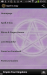 Daily Spells for Wicca and Witchcraft