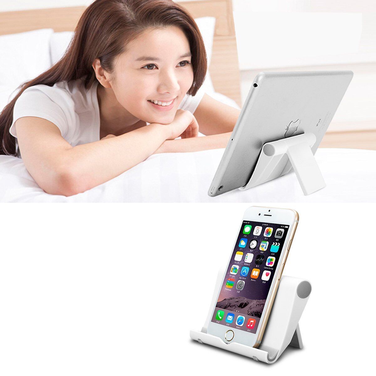 Foldable Phone and Tablet Desk Stand Holder