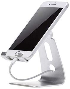 Adjustable Aluminum Phone Stand for iPhone & Android