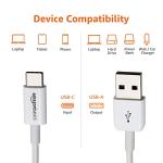 Amazon Basics 6ft USB-C to USB-A Fast Charger Cable