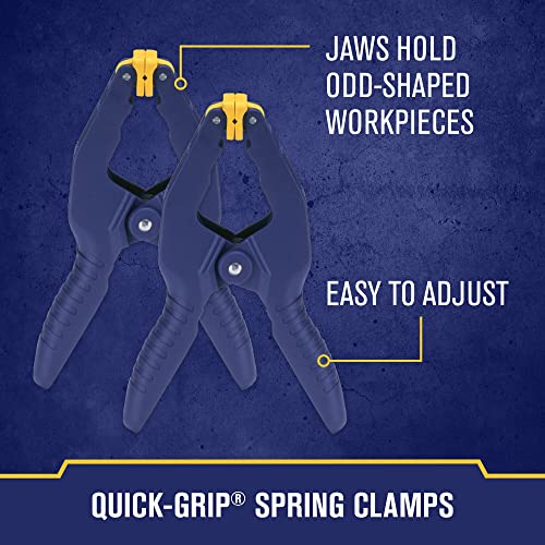 IRWIN Quick-Release Woodworking Clamps Set, 6 Inch
