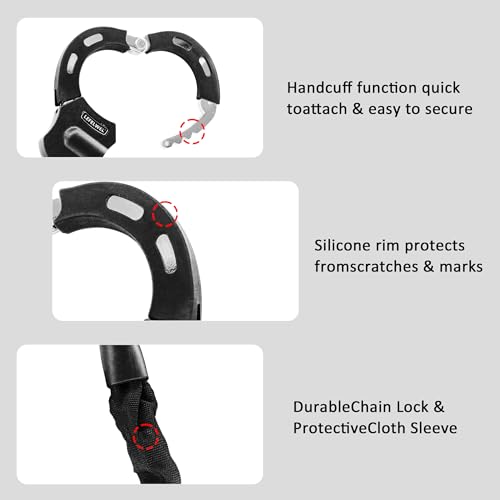 Anti-Theft Electric Scooter Chain Lock Accessories