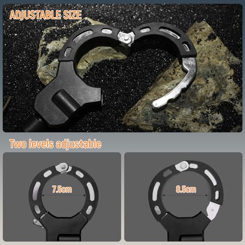 Alloy Electric Scooter Chain Lock with Three Keys