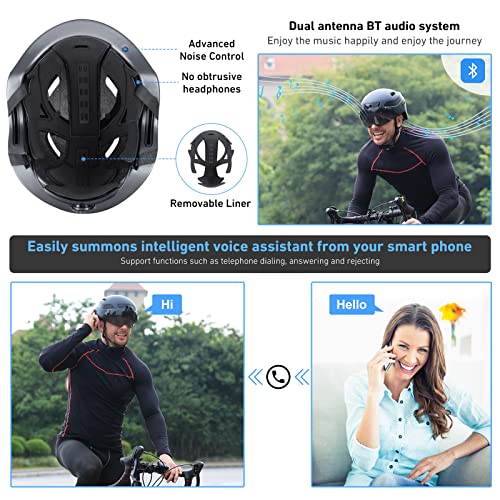 KRACESS KRS-S1 Smart Helmet with 1080P Camera