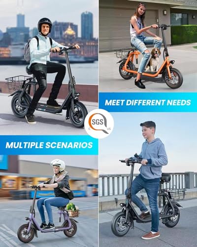 URBANMAX C1 Foldable Electric Scooter with Seat