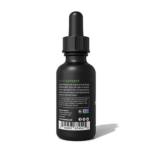 Kannabu Premium Hemp Oil - Omega 3 6 9 Blend