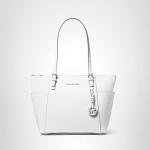 Michael Kors Jet Set East West Tote - White