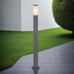 Stainless Steel Outdoor Bollard Light - Silver