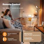 Modern Dimmable LED Tree Floor Lamp with Remote