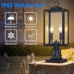 18'' Waterproof Outdoor Post Light Fixture