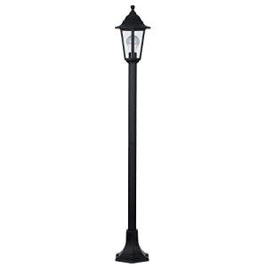 MiniSun 1.2m Black Traditional Lamp Post Light
