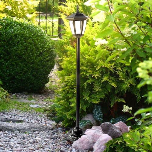 Large Solar Victorian Lamp Post for Gardens