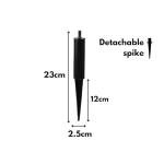 Large Solar Victorian Lamp Post for Gardens