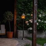 Vintage Outdoor Post Lantern - Antique Gold 120 cm