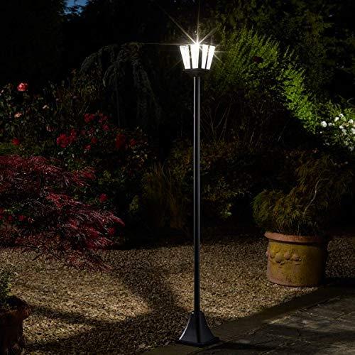 Large 1.7m Solar Victorian Lamp Post Lantern