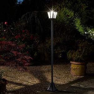 Large 1.7m Solar Victorian Lamp Post Lantern