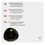 Large 1.7m Solar Victorian Lamp Post Lantern