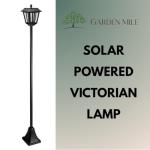 Large 1.7m Solar Victorian Lamp Post Lantern
