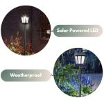 Large 1.7m Solar Victorian Lamp Post Lantern