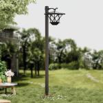 Timisea 150CM Black Solar Lamp Post Light